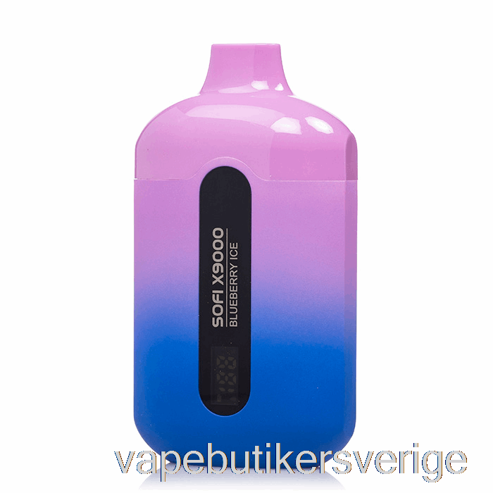 Vape Sverige Sofi X9000 Smart Engångsblåbärsis
